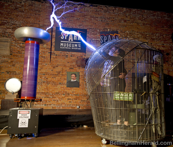 Spark Museum Electric Show and the MegaZapper