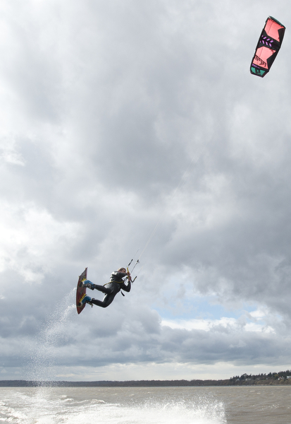 Kiteboarding with Patrick Harber