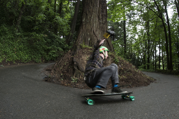 The rain did not stop DB Longboards team rider Cam Frazier and Cloud Ride Wheels rider Noah Throckmorton from longboarding at Switchbacks in Portland, Oregon. More at DBlongboards.com